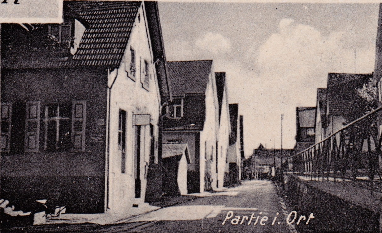 Karl Durban Bäckerei Grünwettersbach um 1940