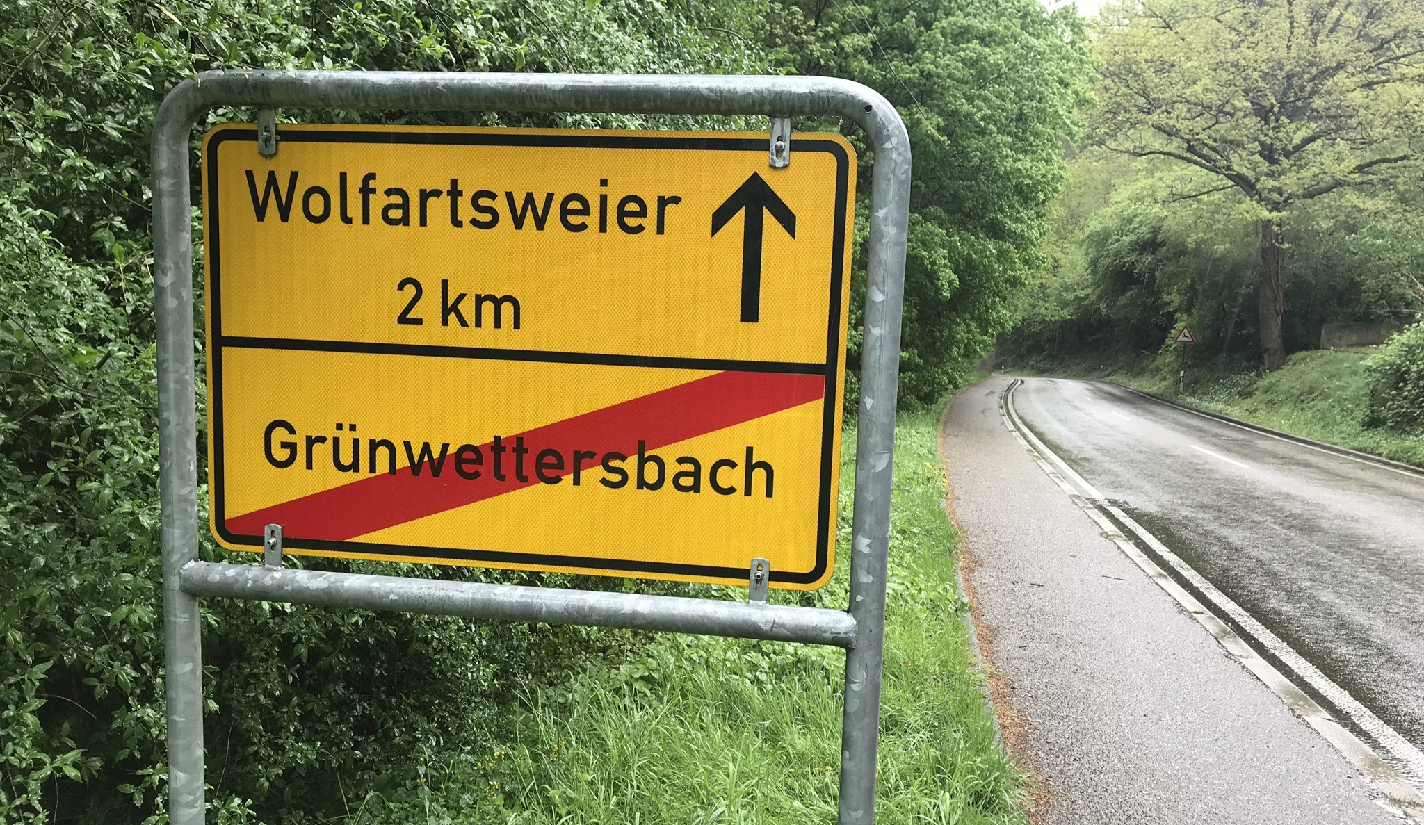 Radweg Wolfartsweier