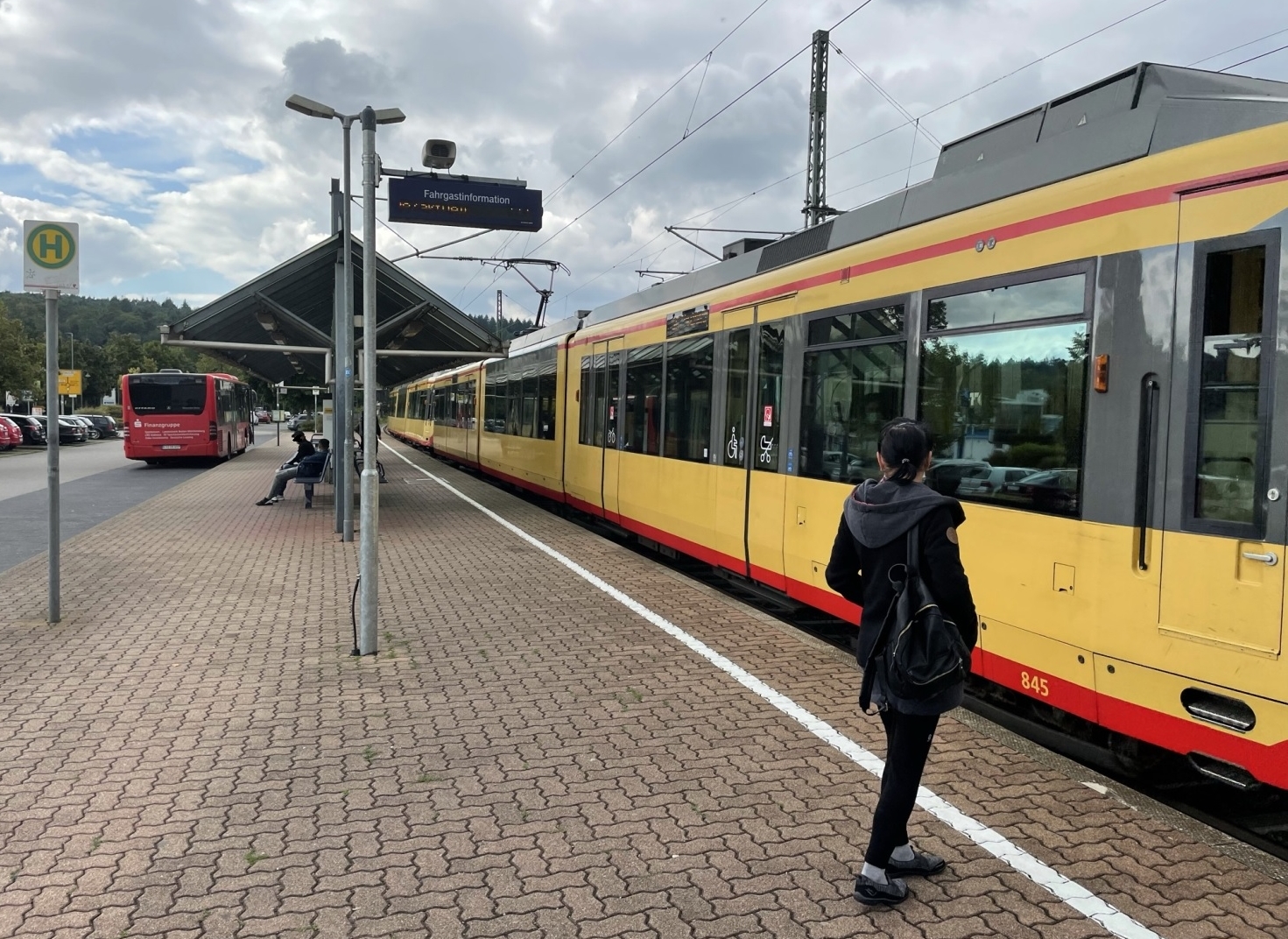 Stadtbahn Bahnhof Wilferdingen