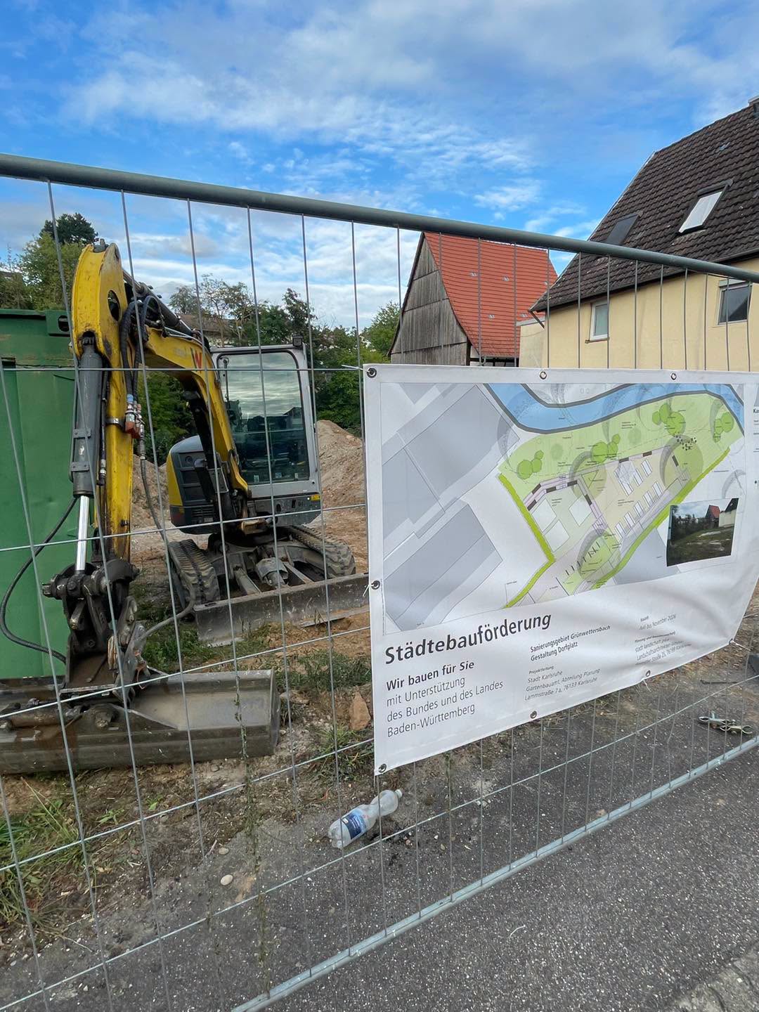 Dorfplatz Grünwettersbach