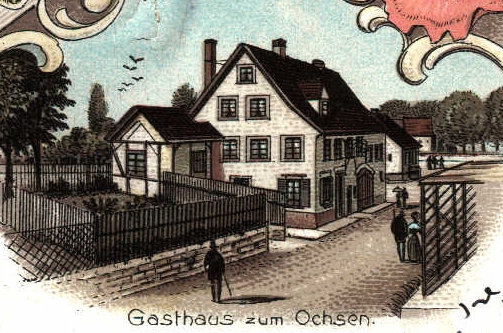 Gasthaus Ochen Palmbach (heute Schmalztöpfle)