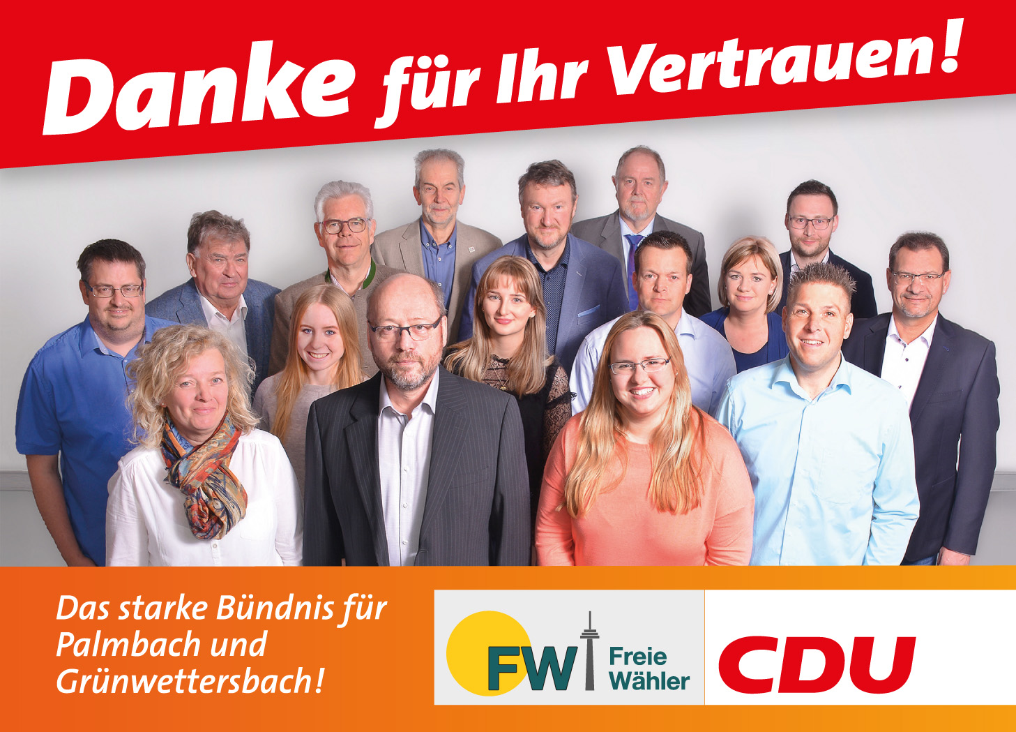 Danke für Ihr Vertrauen - CDU/FW-Wettersbach